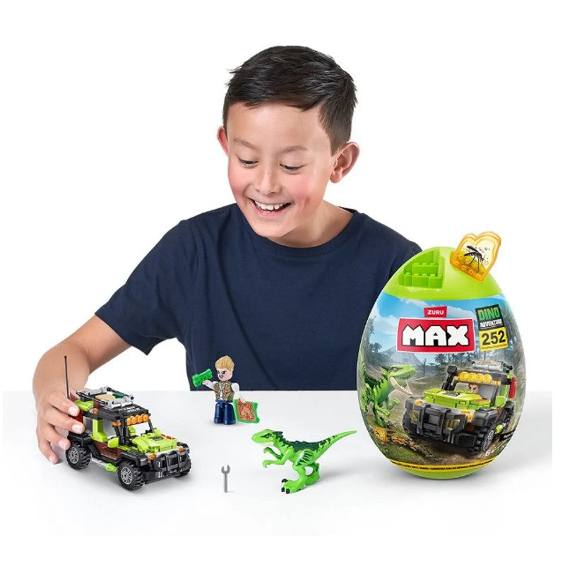 Max Dino Adventure Egg Capsule 252 pcs - Candide