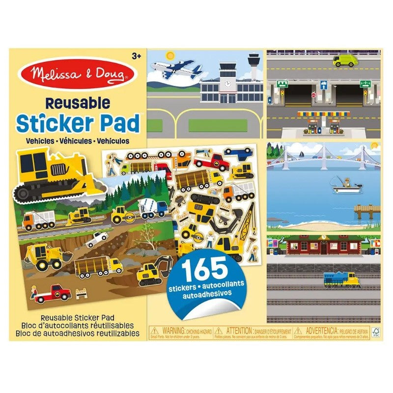 Bloco de Atividades e Adesivos Veiculos - Sunny