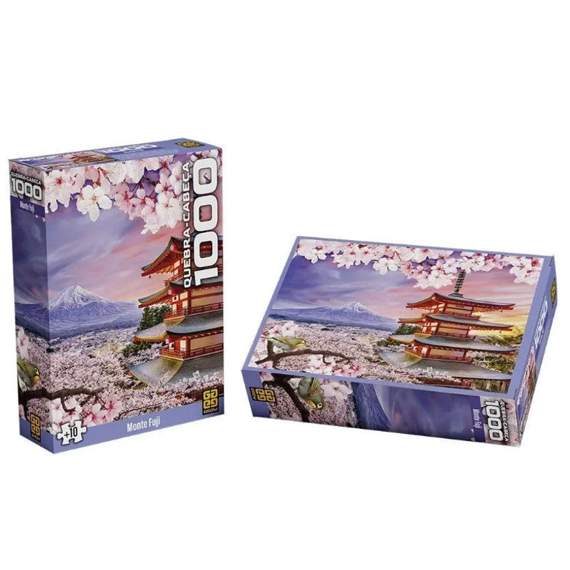Quebra-cabeça 1000 peças Monte Fuji - Grow