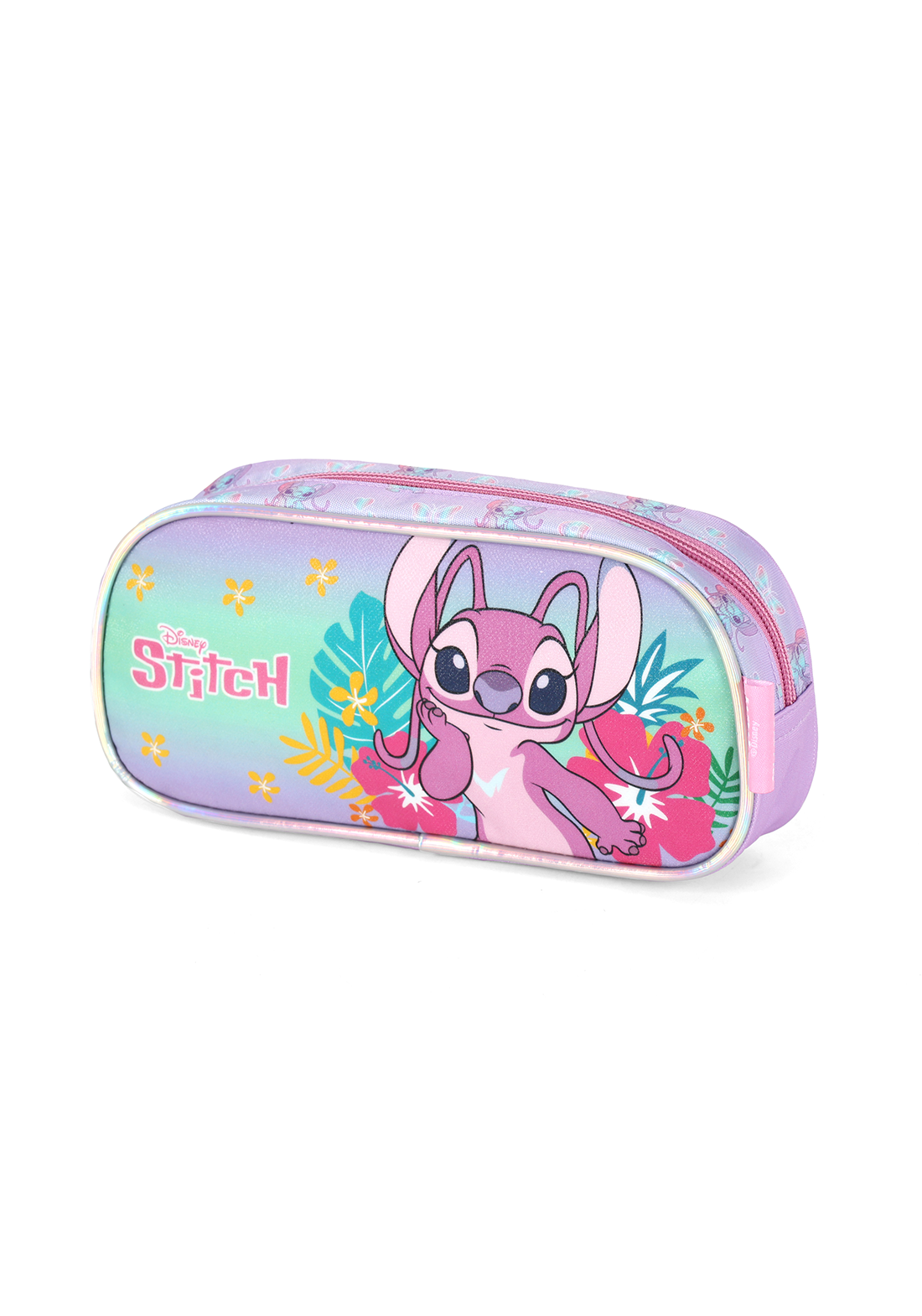 Kit Escolar Angel Disney Luxcel – Mochila com Rodinhas, Lancheira,  Estojo | Original e Encantador