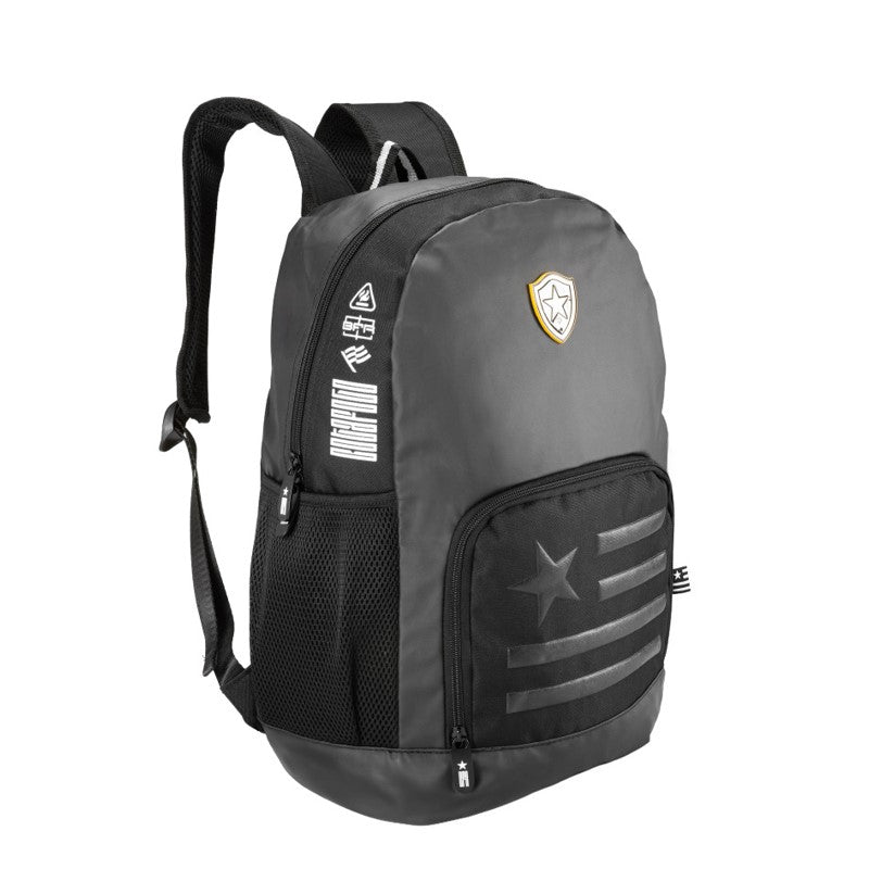 Mochila Esportiva Preta Botafogo Bolso Bandeira - Xeryus