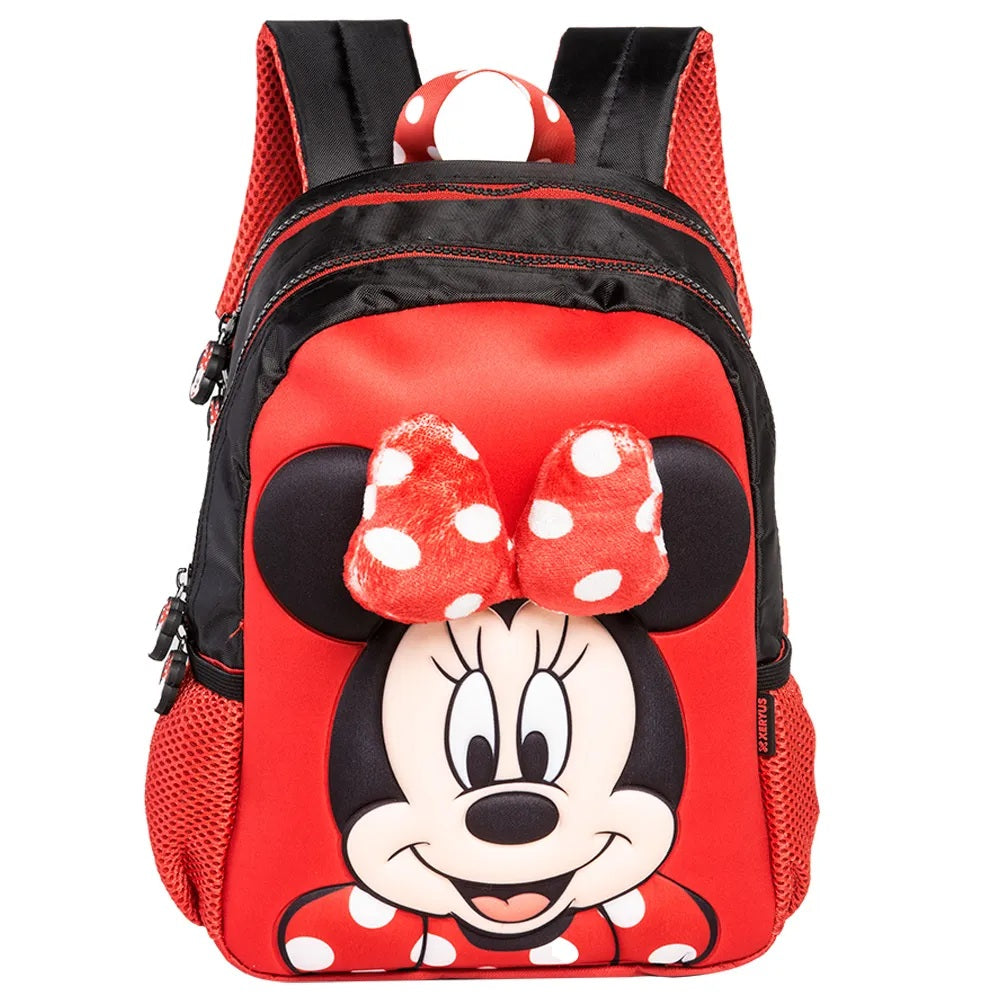 Mochila Minnie Mouse Passeio Vermelha – Luxcel