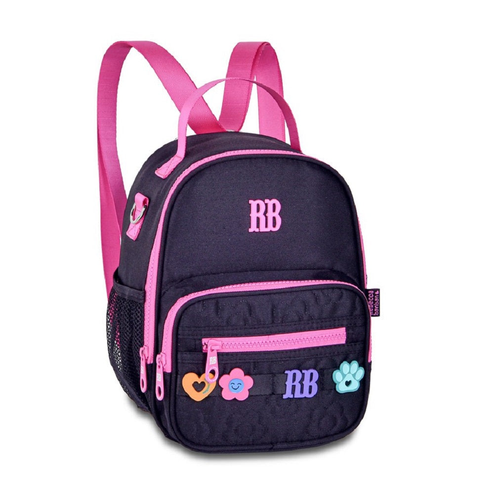 Lancheira Escolar Rebecca Bonbon com Alça Tiracolo e Isolamento Térmico – 3 Cores