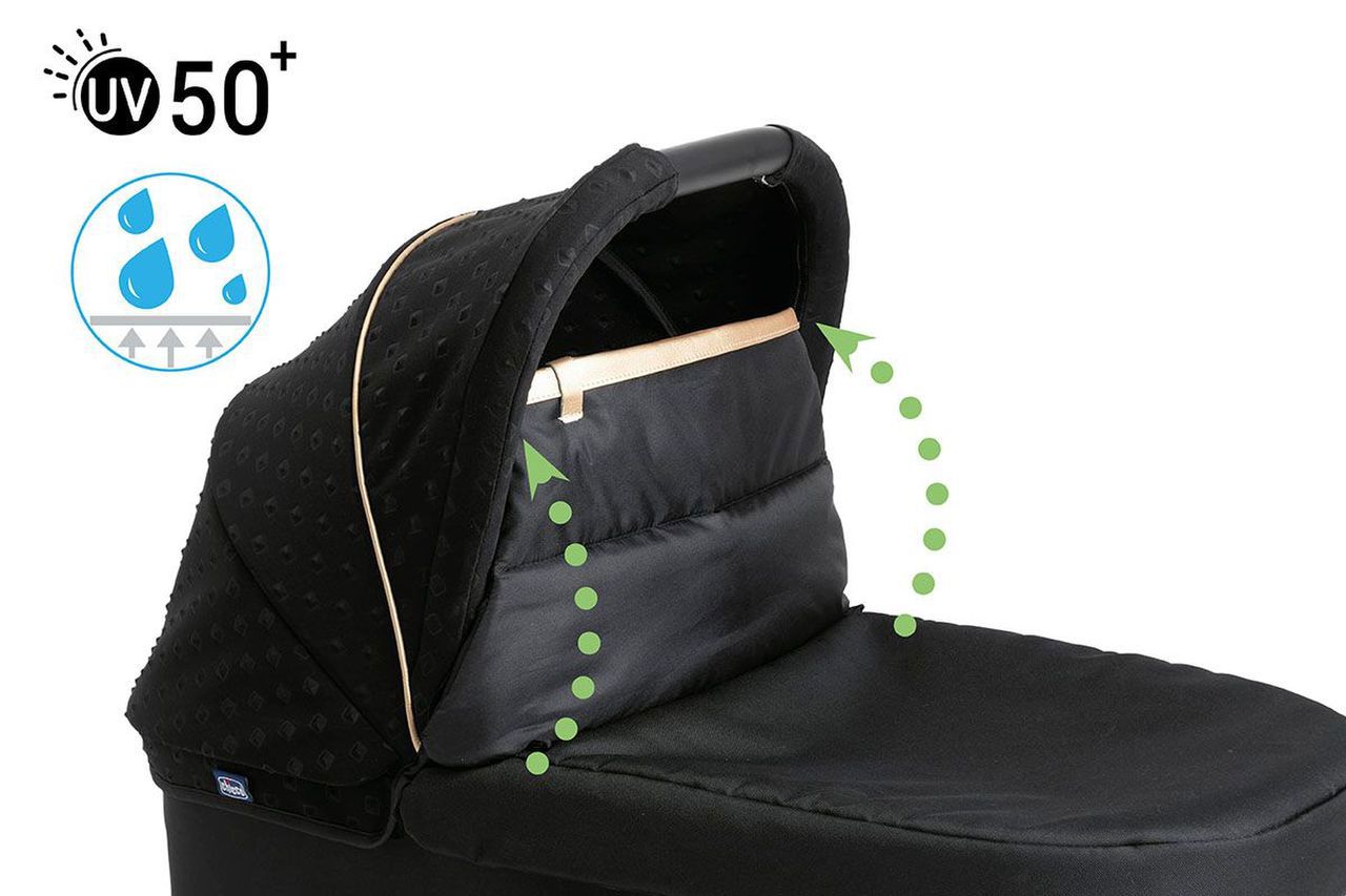 Moisés Best Friend Light Carrycot Black Re Lux - Chicco