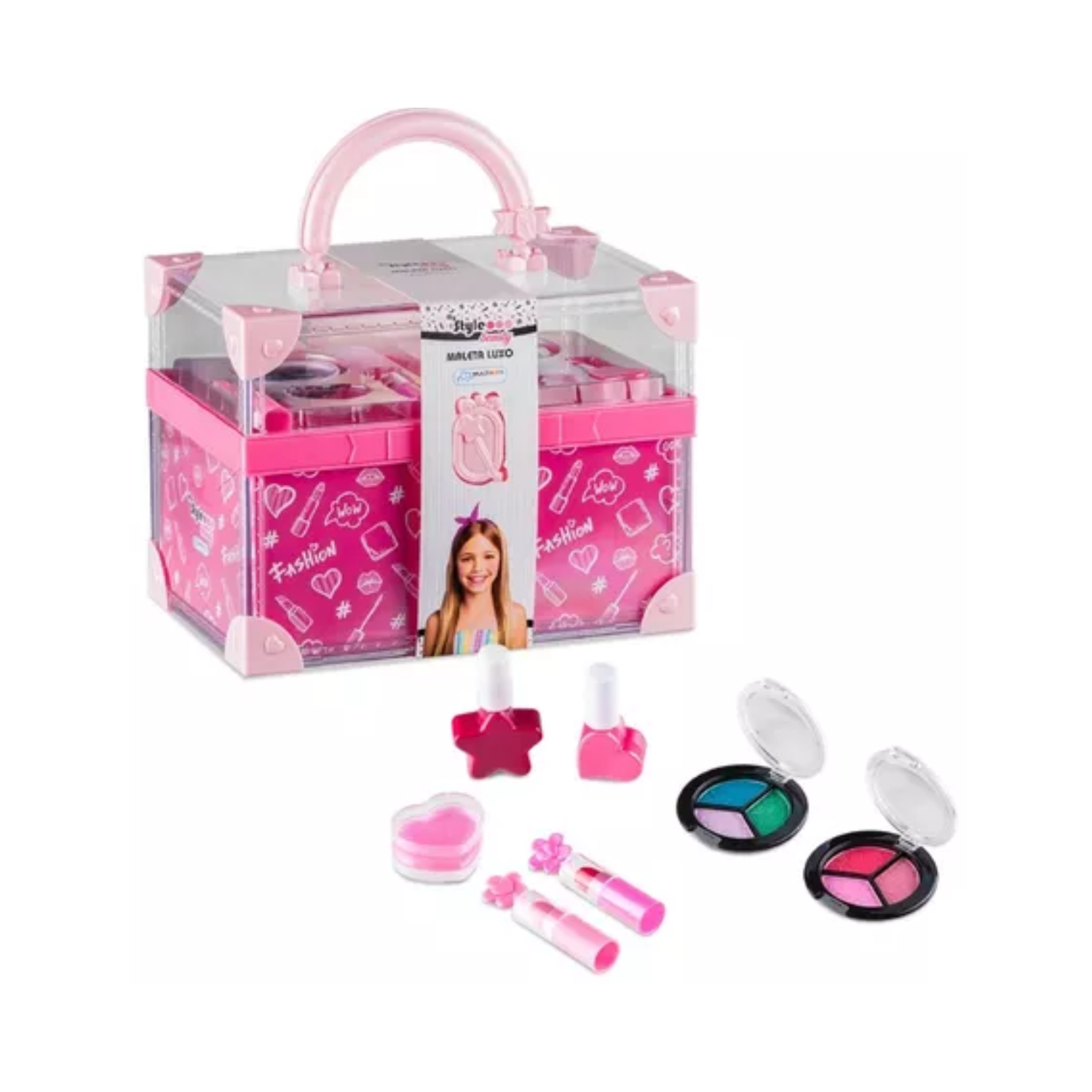 Maleta De Maquiagem My Style Beauty Luxo Multikids