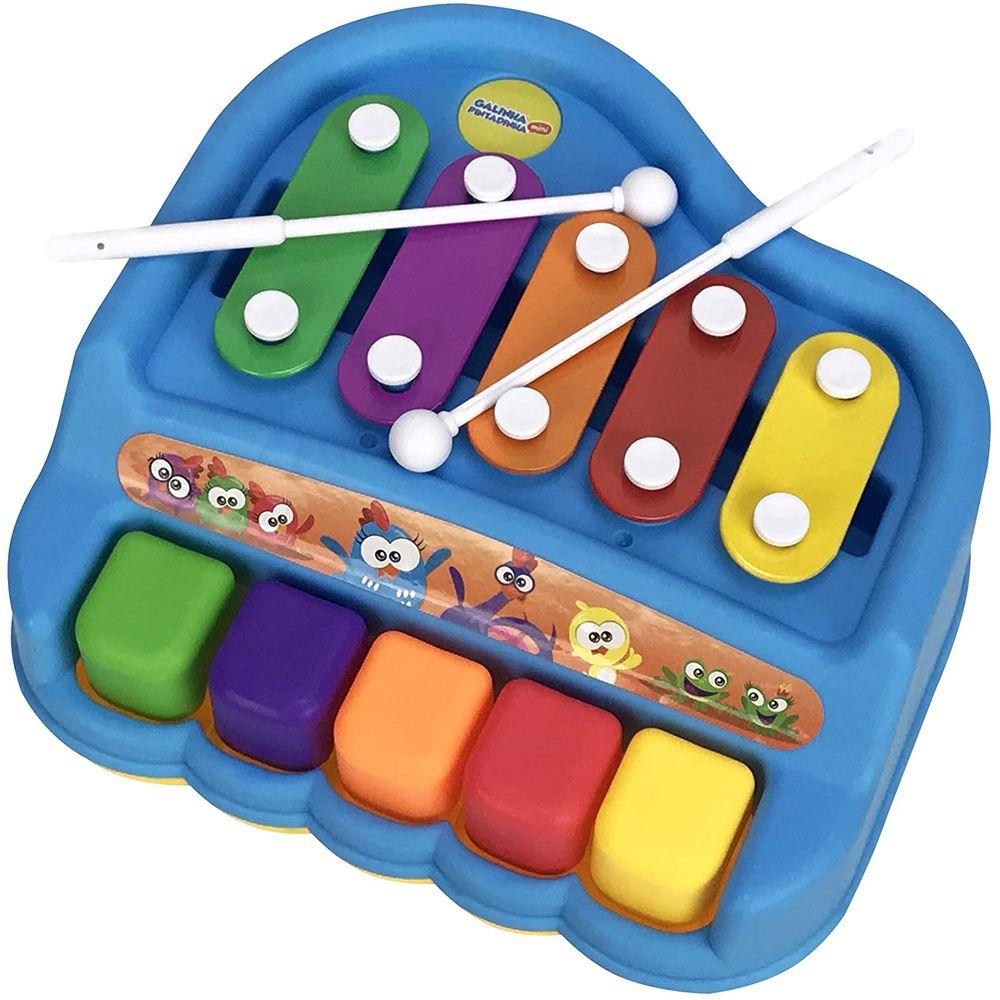 Pura Diversão Xilofone e Piano Galinha Pintadinha