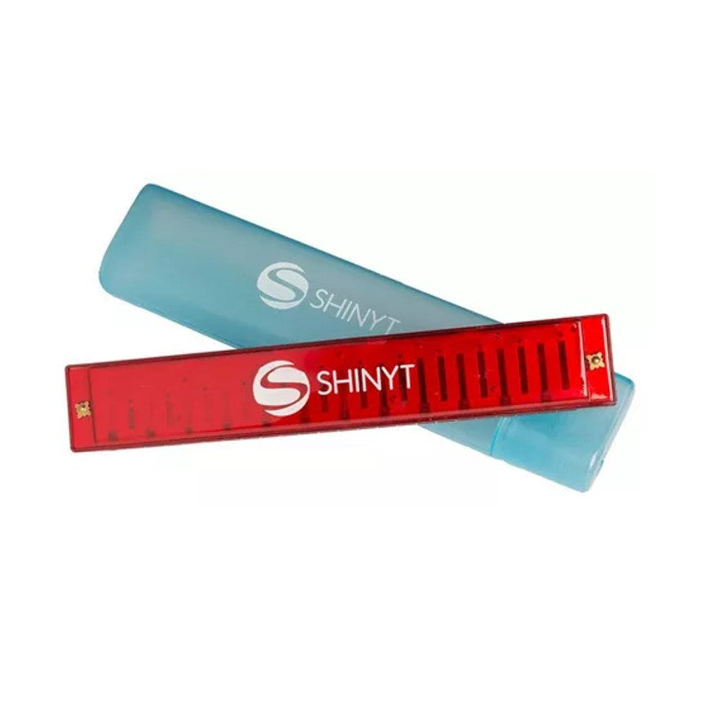 Gaita Harmônica 24 Vozes Vermelho - Shiny Toys