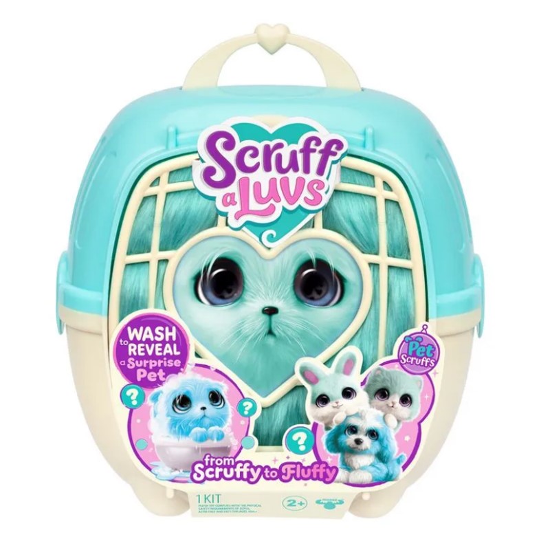 Adotados Scruff A Luvs Surpresa Azul - Fun