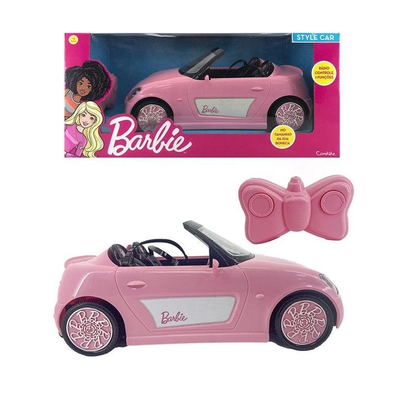 Carro Barbie Controle Remoto 7 Funções Style Car - Candide