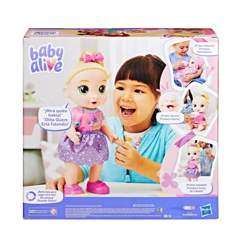 Boneca Baby Alive Bebe que Cresce Lala - Hasbro