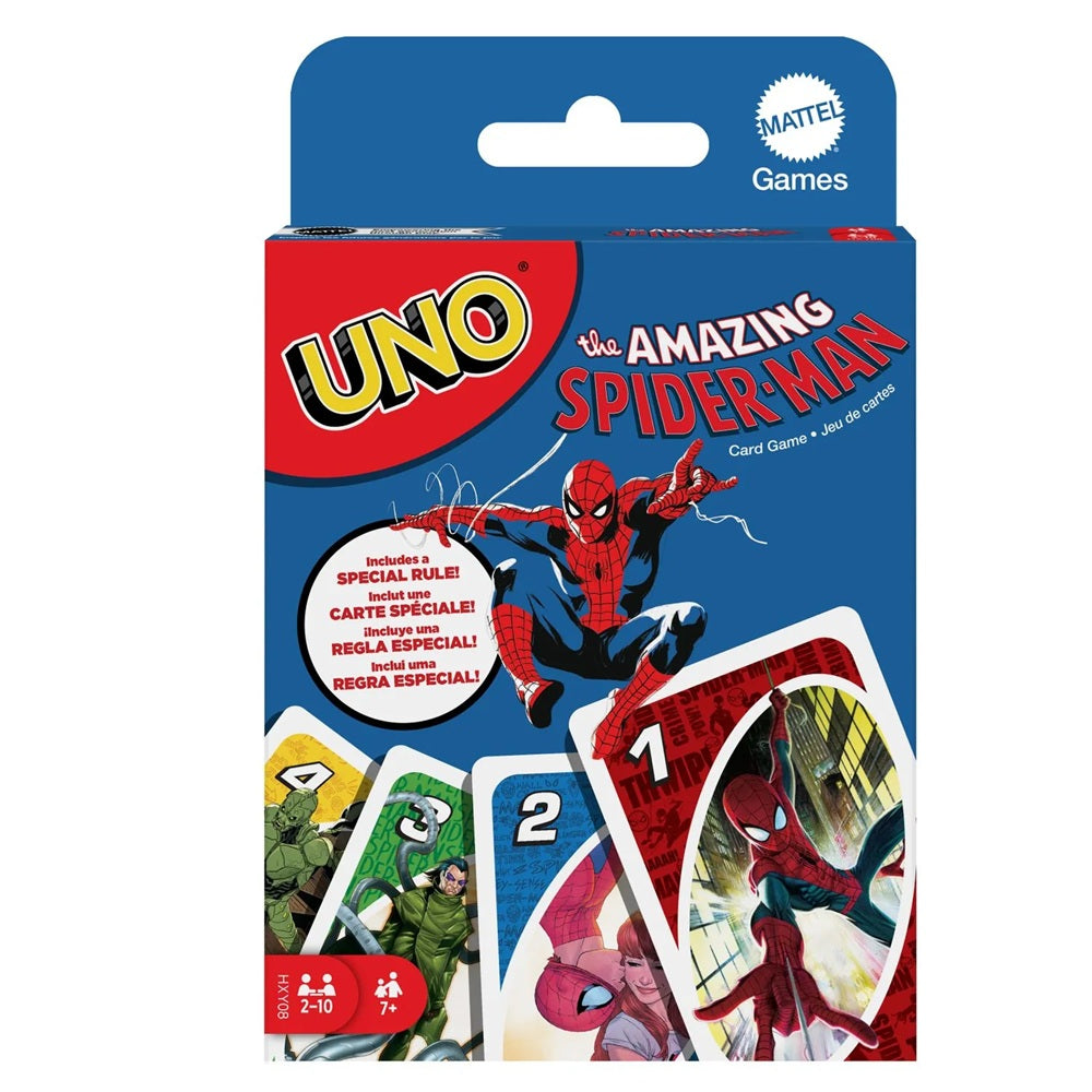 Jogo de Cartas UNO Marvel Spider-Man - Mattel