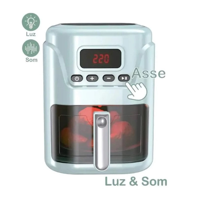 Mini Cozinha Airfryer com Som e Luz - FÊNIX