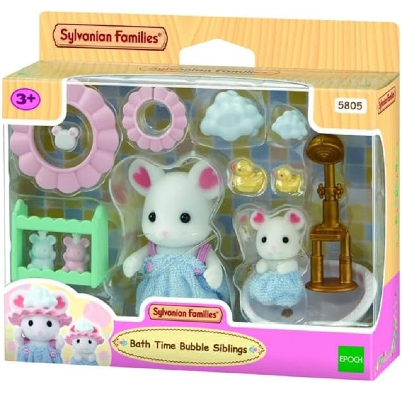 Sylvanian Families Hora do Banho Irmãos Ensaboados - Epoch