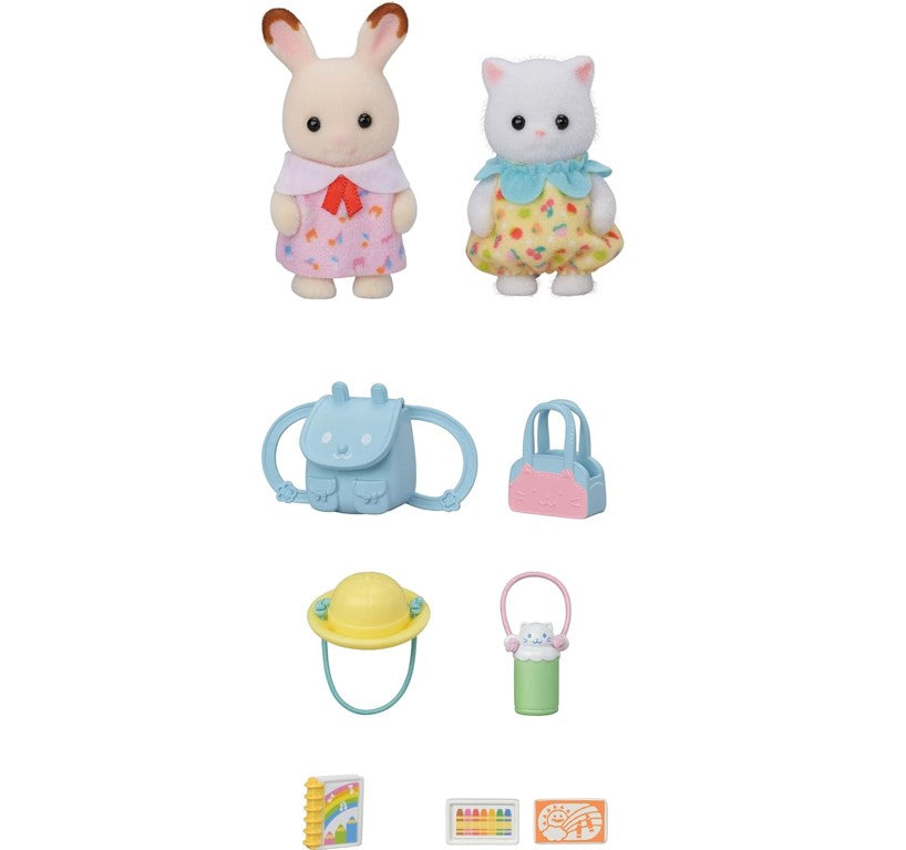 Sylvanian Families Amigos do Jardim da Infância Caminhando Juntos