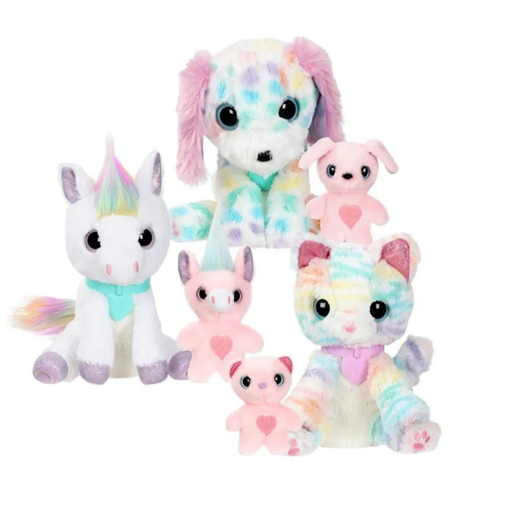 Pelúcia Adotados Scruff A Luvs Mamãe e Bebê - Fun