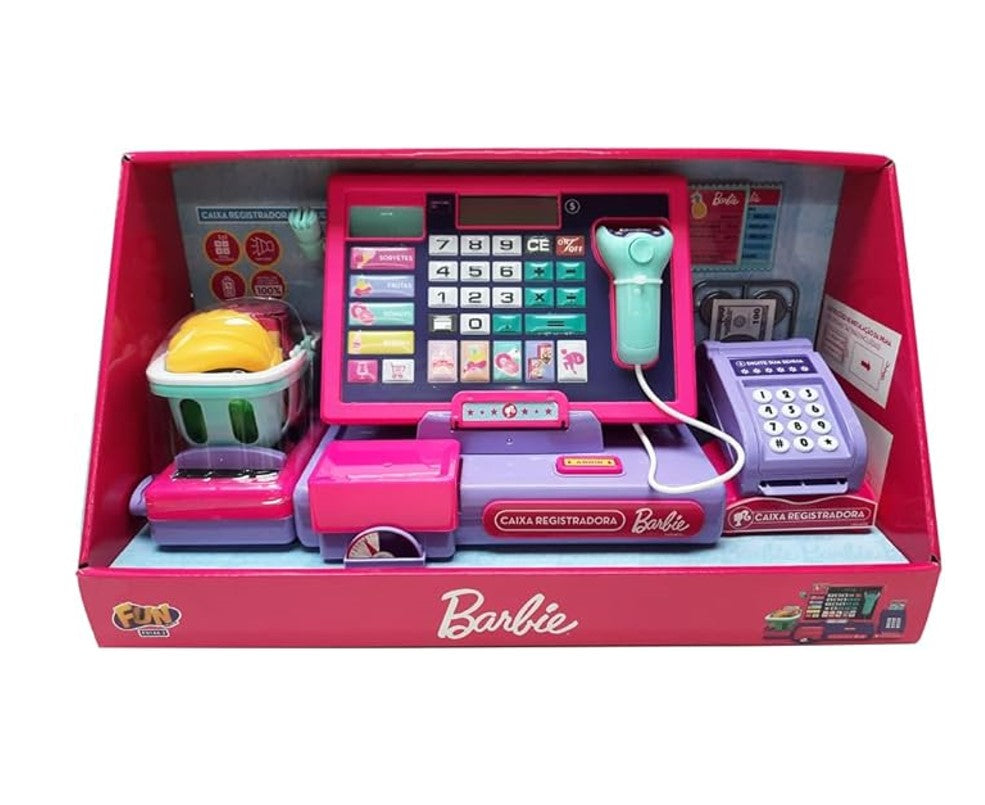 Caixa Registradora de Brinquedo Unique da Barbie - Fun