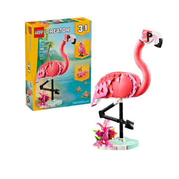 Lego Creator 3 em 1 Animais Selvagens: Flamingo Rosa 31170