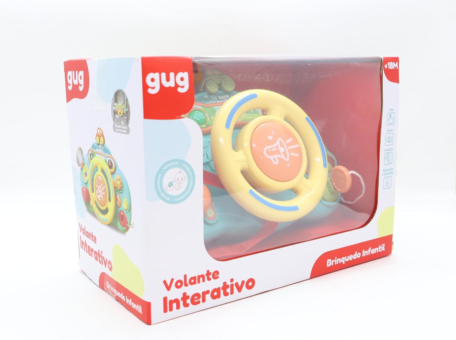 Brinquedo Volante Interativo Infantil - Shiny Toys