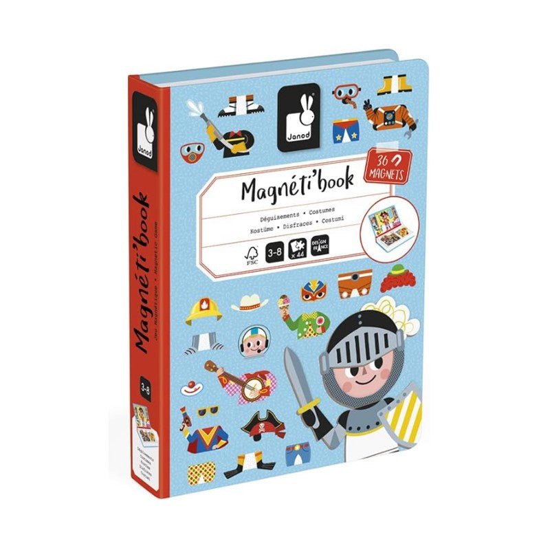 Livro Magnético Festa à Fantasia Com 44 Peças - Maped