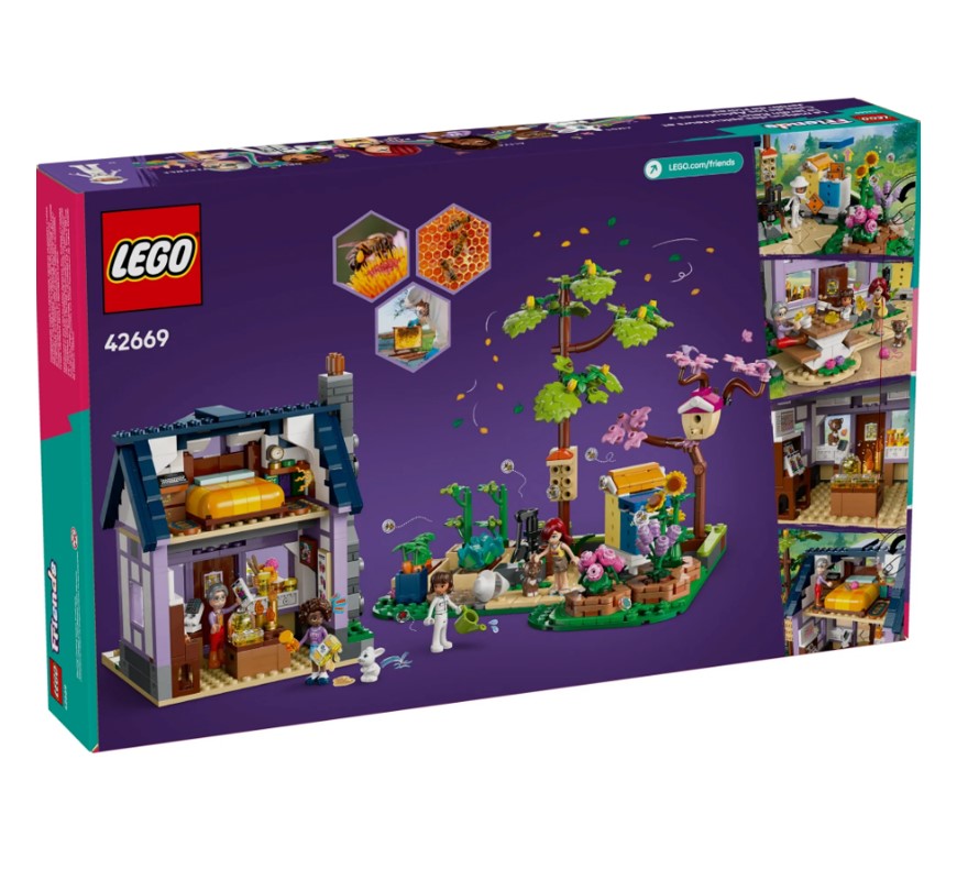 Lego Friends Casa Apicultor e Jardim de Flores 42669