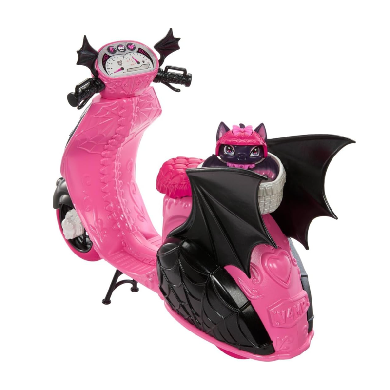 Boneca Monster High Draculaura com Scooter - Mattel