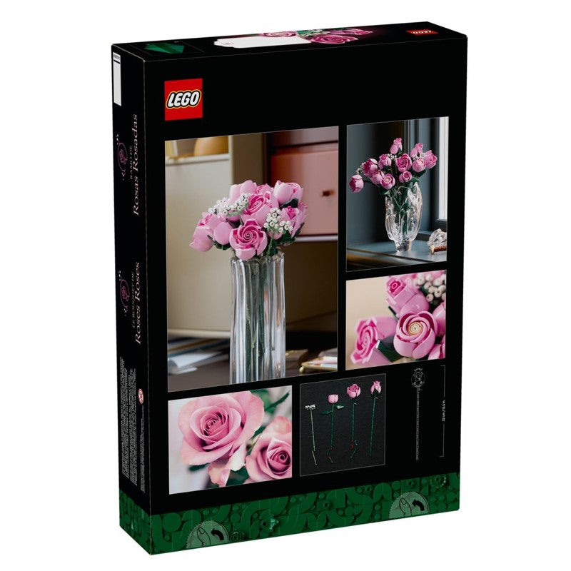 Lego Buquê de rosas cor de rosa - 10374