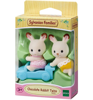 Sylvanian Families Gêmeos Coelho Chocolate - Epoch