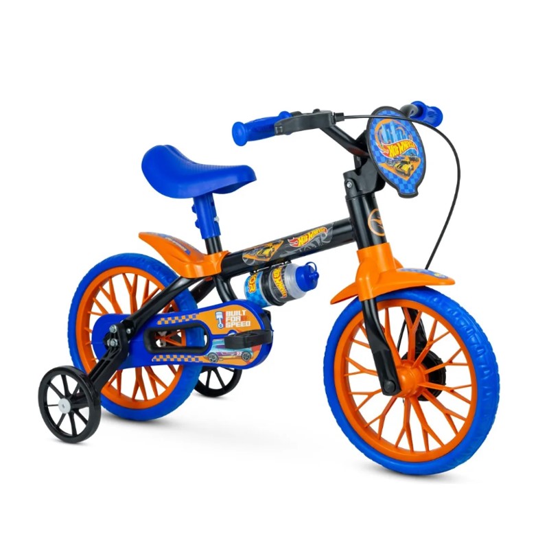Bicicleta Infantil  Aro 12 Hot Wheels - Nathor