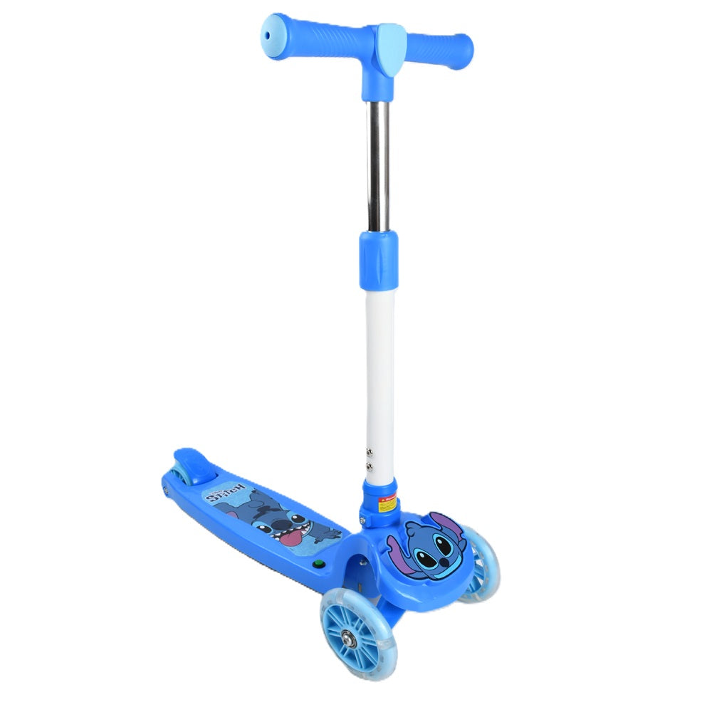 Patinete Infantil 3 Rodas Led Disney Stitch