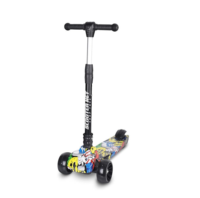 Patinete Net Grafite Scooter Dobrável - Zoop Toys