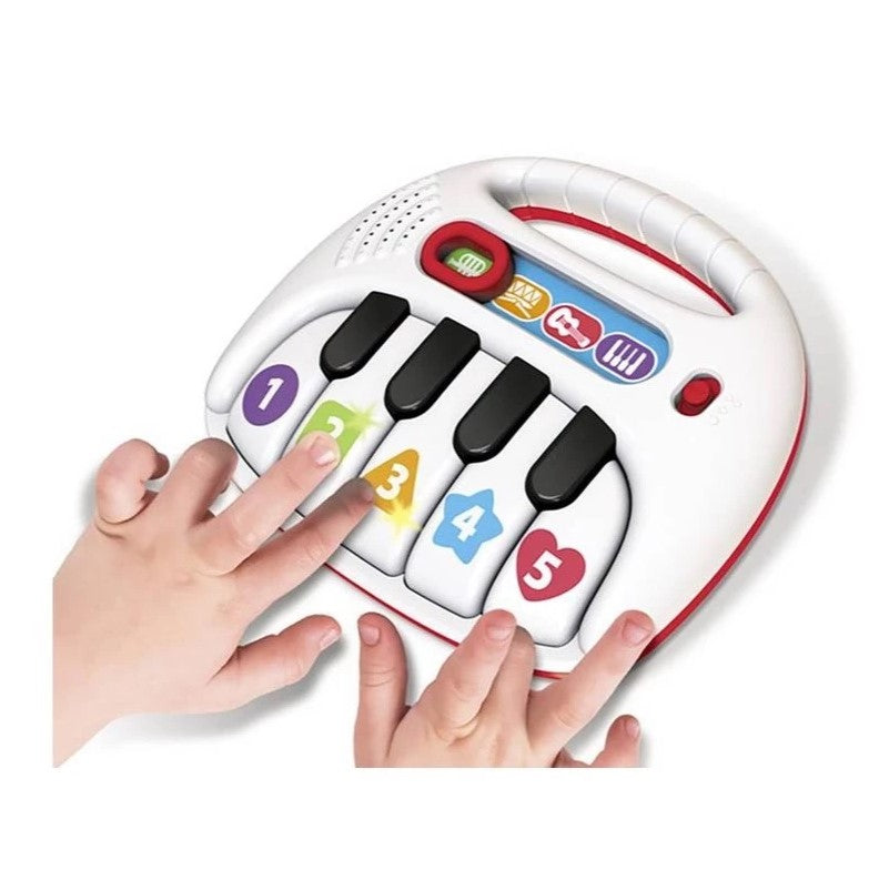 Piano Musical Arco Íris Com Luz E Som - Shiny Toys