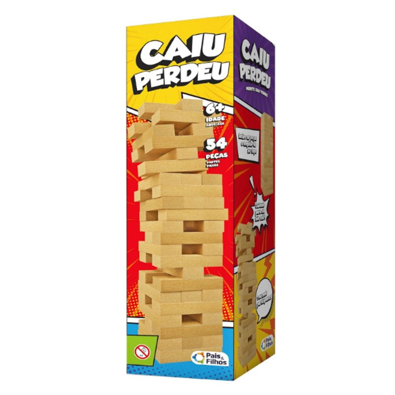Caiu Perdeu 54 pcs - Pais & Filhos