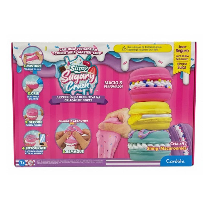 Kit Slime de Macaron Slimy Sugary Crush Pastry - Candide