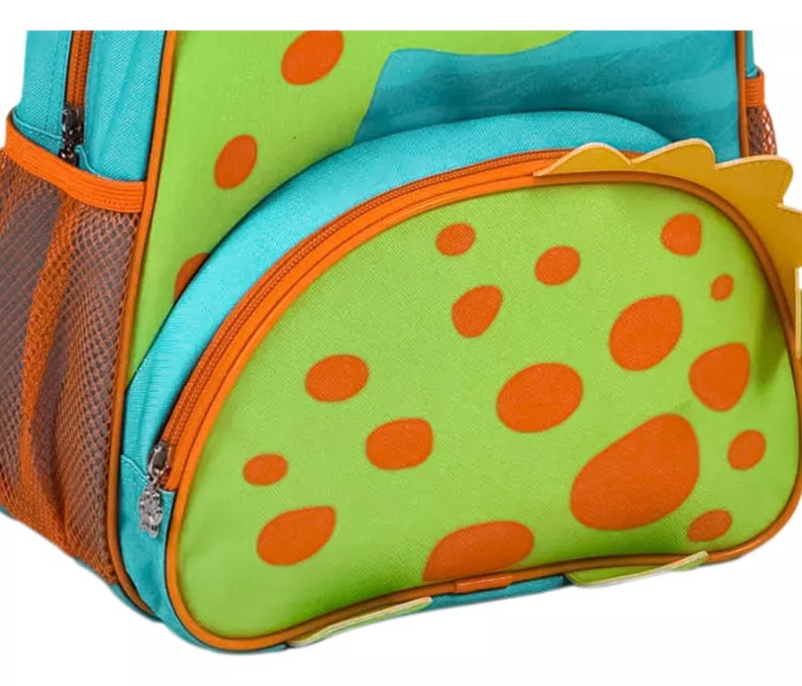Mochila De Costas Infantil Escolar Clio Pets Dino