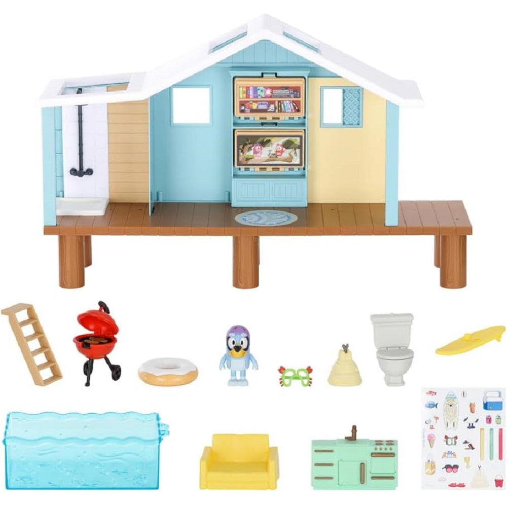 Playset Bluey Cabana de Praia - Candide