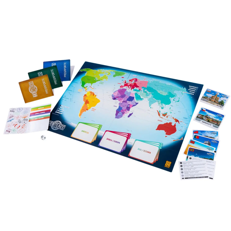 Jogo de Tabuleiro Geomundo - Grow