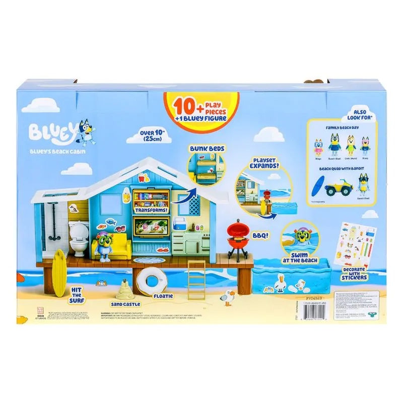 Playset Bluey Cabana de Praia - Candide