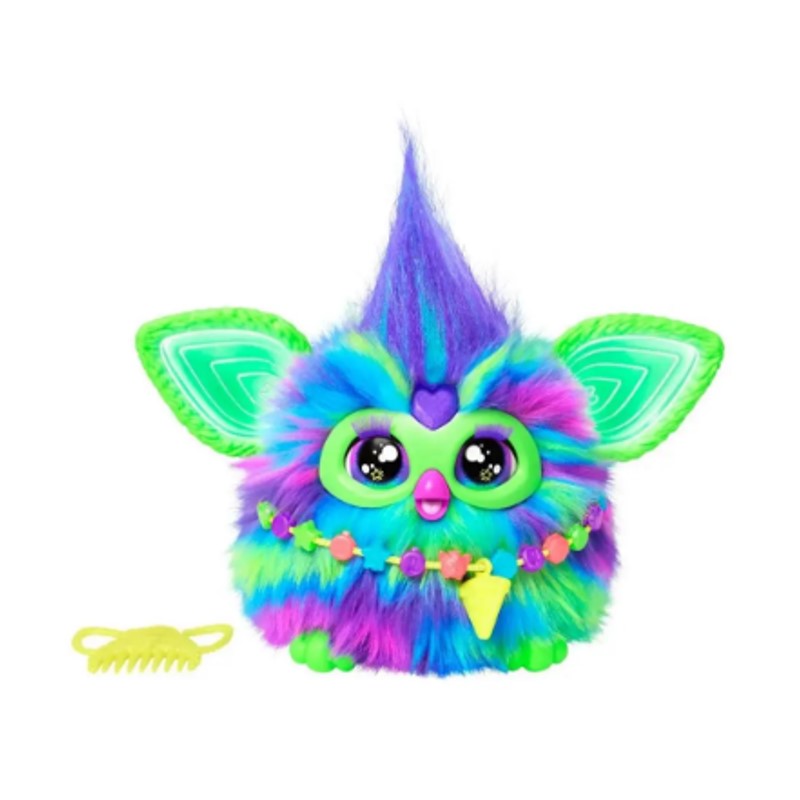 Furby Galaxy Pelúcia Interativa Brilha No Escuro - Hasbro