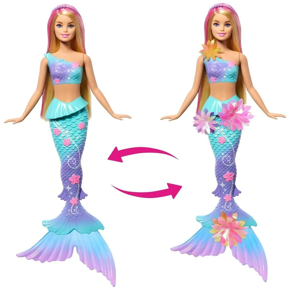 Barbie Boneca Sereia com Transformação de Flor - Mattel