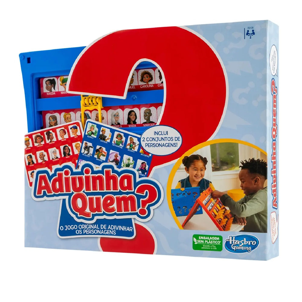 Jogo Adivinha Quem 2 em 1 - Hasbro
