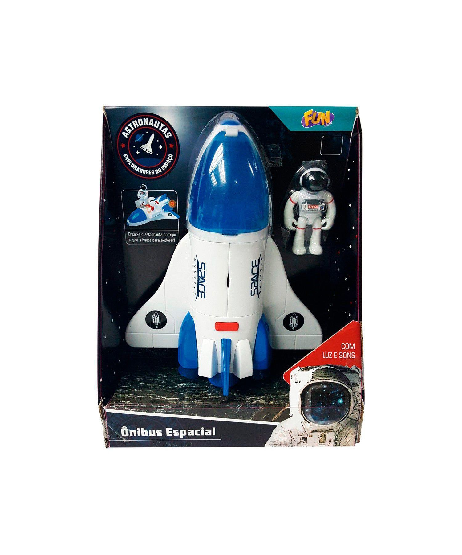 Playset Ônibus Espacial Astronautas