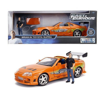 Miniatura Velozes E Furiosos Brian Toyota Supra 1/24
