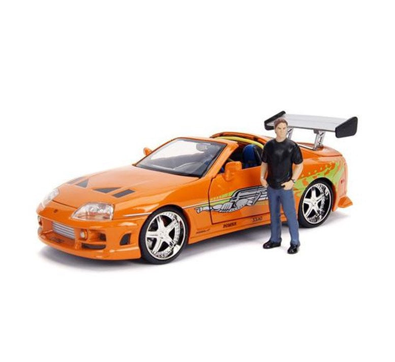Miniatura Velozes E Furiosos Brian Toyota Supra 1/24
