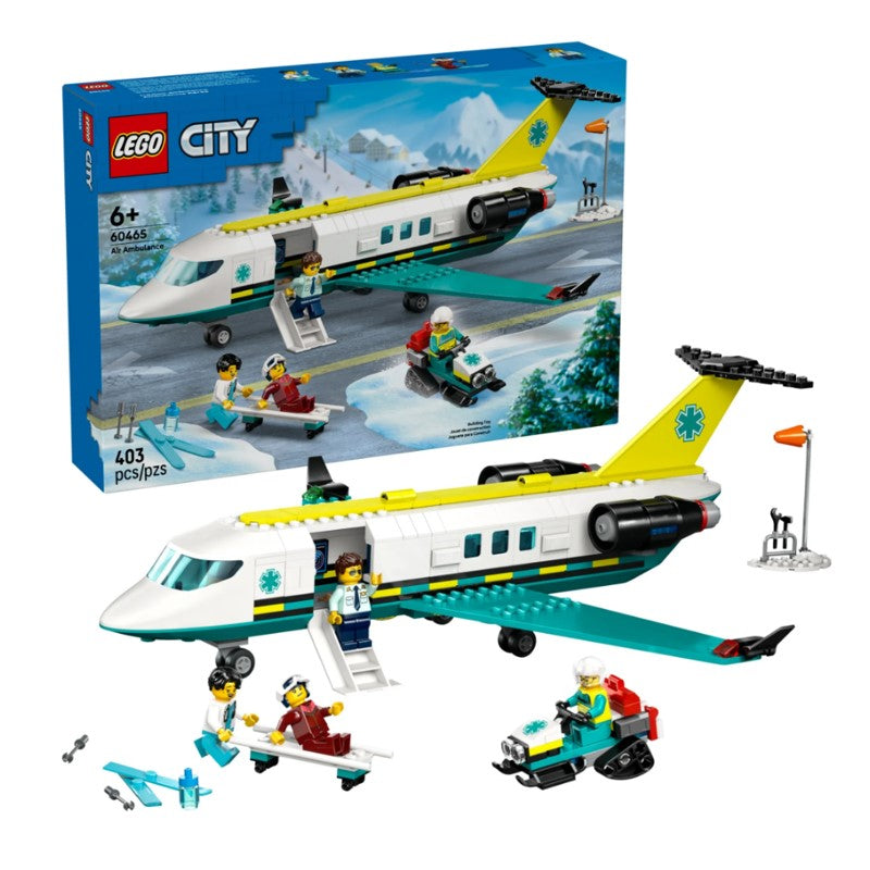 Lego City Avião Ambulância de Emergência - 60465