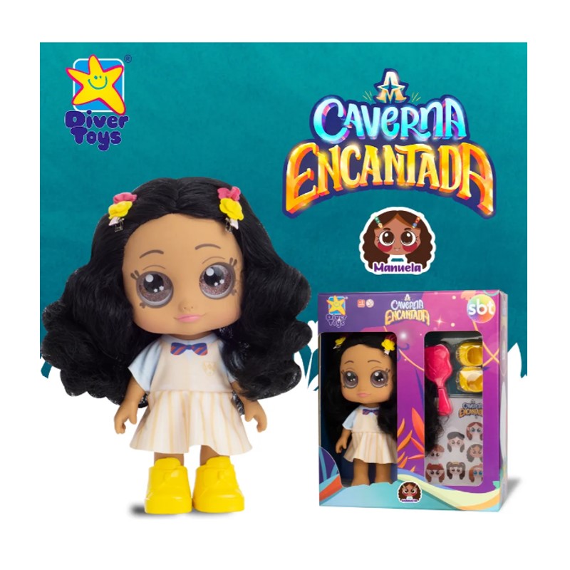 Boneca Manu A Caverna Encantada - DiverToys