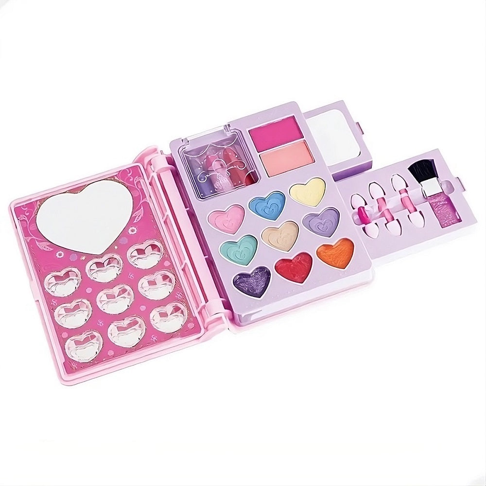 Paleta de Sombras Batom Gloss e Blush Meu Querido Diario - Fenzza