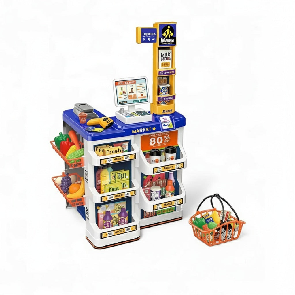 Mini Supermercado Infantil com Acessórios - SHINY TOYS