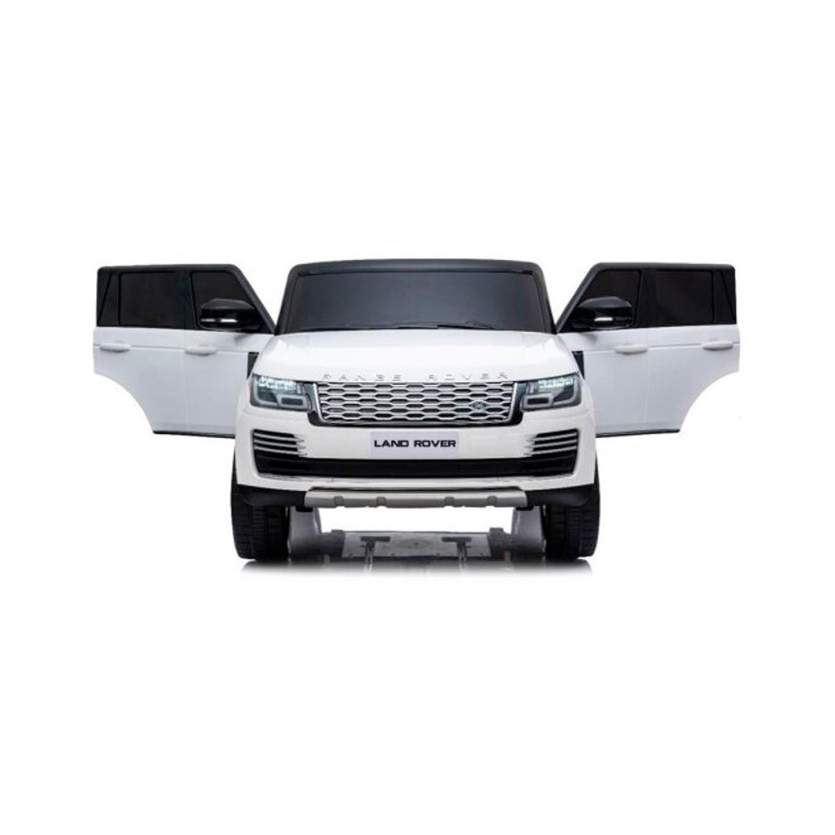 Carro Elétrico Land Rover Branco 24V Controle Remoto