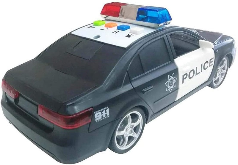 Carrinho de Polícia Viatura Com Luz de led E Abertura De Portas