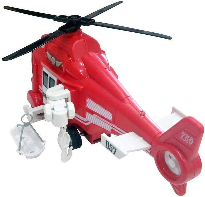 Helicóptero de resgate com luz e som 1:16 - Shinny Toys